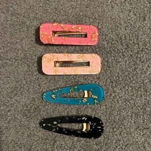Barrette Set (4 clips) NWOT